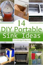 14 Diy Portable Sink Ideas Mint