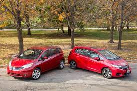 honda fit and nissan versa note