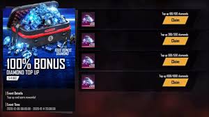 There are various methods but legit methods are. 100 Bonus Diamond Top Up Event Full Details Get Up To 3000 Diamonds In Free Fire New Topup Event Youtube