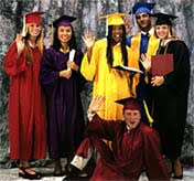 Cap And Gown Graduation Package Robes Tassel Graduate