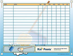 Chore Charts For Kids Multiple Kids Kid Pointz