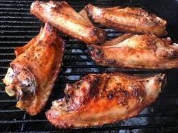 charcoal bbq turkey wings come grill