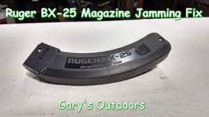 ruger bx 25 magazine jam fix using