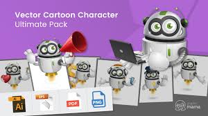 vector cartoon character ultimate pack