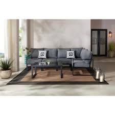 How often should companies revise their plans? Hampton Bay Barclay 6 Piece Black Steel Outdoor Patio Sectional Sofa Set With Gray Cushions And Coffee Table 628 The Home Depot