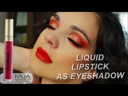 how to use liquid lipstick as eyeshadow