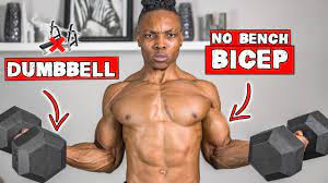 dumbbell only bicep workout at home