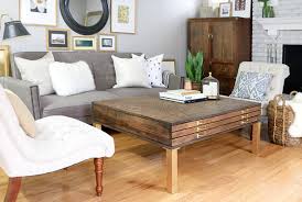 Diy Coffee Table With Pullouts Home