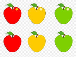Stark nurseries held a competition in 1892 to find an apple to replace the 'ben davis' apple.the winner was a red and yellow striped apple sent by jesse hiatt, a farmer in peru, iowa, who called it hawkeye.stark nurseries bought the rights from hiatt, renamed the variety. Clip Art Download S Art Free Cliparts Red Green Yellow Apples Png Download 411179 Pinclipart