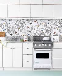 Don't you think that it will be so expensive to get there are so many cool ideas of wallpaper for kitchen backsplash. 25 Wallpaper Kitchen Backsplashes With Pros And Cons Digsdigs