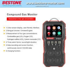 While there are four main meter styles for flow. China Wt8811 Compound 4 In 1 Gas Monitor For Combustible Gas Oxygen Hydrogen Sulfide Carbon Monoxide China Environmental Measurement Instruments O2 Gas Detector