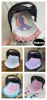 6 Car Seat Blanket Knitting Patterns