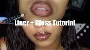 my go to glossy lip tutorial you