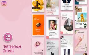beauty cosmetic insram stories v01