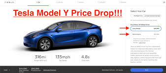 The tesla model y's minimalist dashboard has been lifted pretty much wholesale from the model 3. Tesla Reduces Model Y Prices Now Starts Below 50 000 Electrek