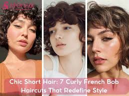 curly french bob haircuts