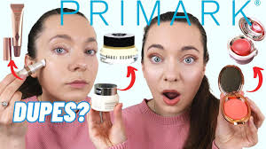 testing new primark beauty dupes for
