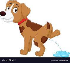 Cartoon Dog Urinating Vector Images (82)