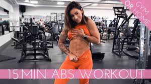 15 min abs workout do it in the gym