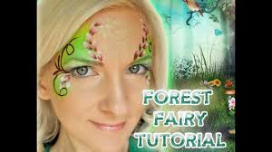 fast forest fairy face painting makeup