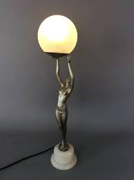 Art Deco Lady Lamp C1925 Antiques To Buy