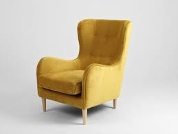 The classic wingback design, scrolled arms and sturdy, oak finished wooden legs make this part assembly chair the perfect, cosy addition to any space. Armchair Cozyboy Only At Furnilovers Com Armchairs Perfect Design And Natural Materials Upholstery Yellow Narcissus Mt11