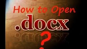 Open doc and docx files, pdfs, and more with doc opener. How To Open Docx Files Youtube