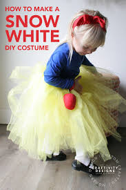 how to make a diy snow white costume