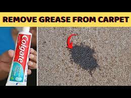 how to remove old black grease stains