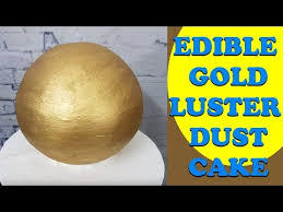 edible gold er dust cake cake