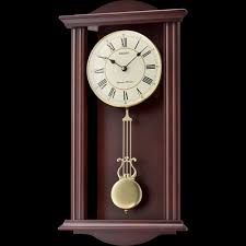 Jam Dinding Seiko Wall Clock Wood