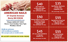 promotion american nails salon