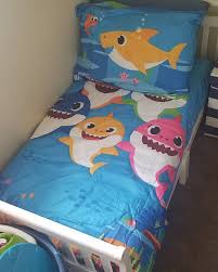 Baby Shark Toddler Bedding Collection