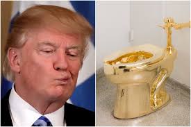 Donald trump will not seek the 2024 nomination. Guggenheim Offers Trump A Used Gold Toilet Instead Of Van Gogh Painting He Requested News The Value Art News