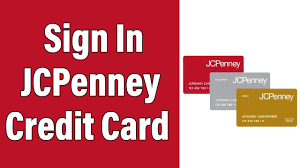 how to login jcpenney credit card
