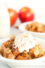apple dump cake from scratch thrifty
