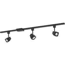 Lithonia Lighting Ltiksq Led Series Track Kit 3 Light 44 In Black Dimmable Led Linear Track Lighting Kit In The Linear Track Lighting Kits Department At Lowes Com