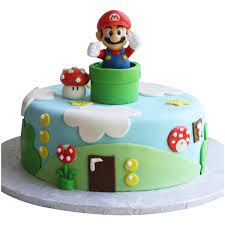 Cake topper, mini mario kart pull back cars cake topper, party cake decorations cake topper for kids birthday decoration baby shower party supplies(6pcs) 3.8 out of 5 stars 27 $14.88 $ 14. Super Mario Cake Buy Online Free Uk Delivery New Cakes