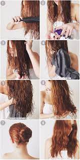 air drying your hair