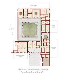 Floor Plan Of Villa Publius Fannius