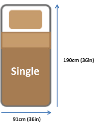 mattress sizes in singapore origin