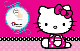 Hello Kitty Birthday Party Invitation Template Bubakids