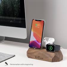 Apple makes its own charging dock product but there are plenty more to choose from. Triple Dock Iphone Apple Watch Airpods Charger 3 In 1 Oakywood