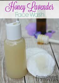 homemade honey lavender face wash tutorial