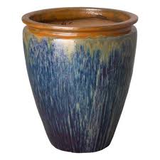 Potey ceramic planter flower plant pot. Ceramic Extra Large Plant Pots Planters The Home Depot
