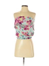 Details About Kirra Women Green Tube Top S
