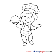 Select from 35429 printable crafts of cartoons, nature, animals, bible and many more. Chef Kids Download Coloring Pages