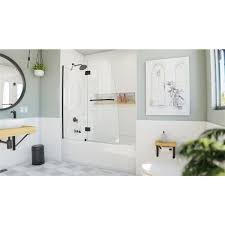 Dreamline Aqua Frameless Hinged Bathtub