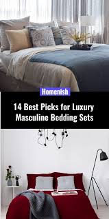 luxury masculine bedding sets