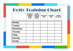 Free Printable Potty Training Chart Using This One To Track How
